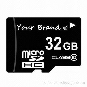 Mini SD Card, Data Retention of 10 Years, Capacity of 1, 2, 4, 8, 16, 32GB